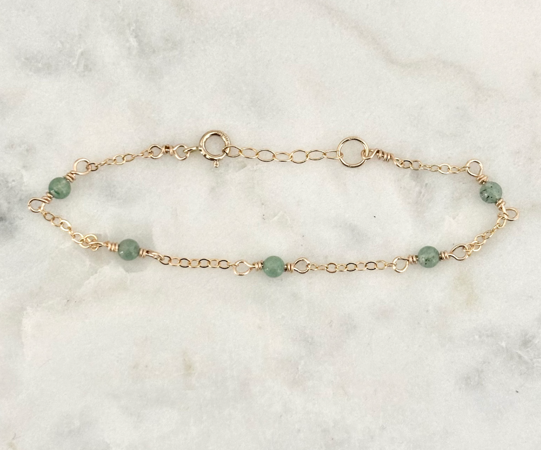Natural Stone/Birthstone Bracelet